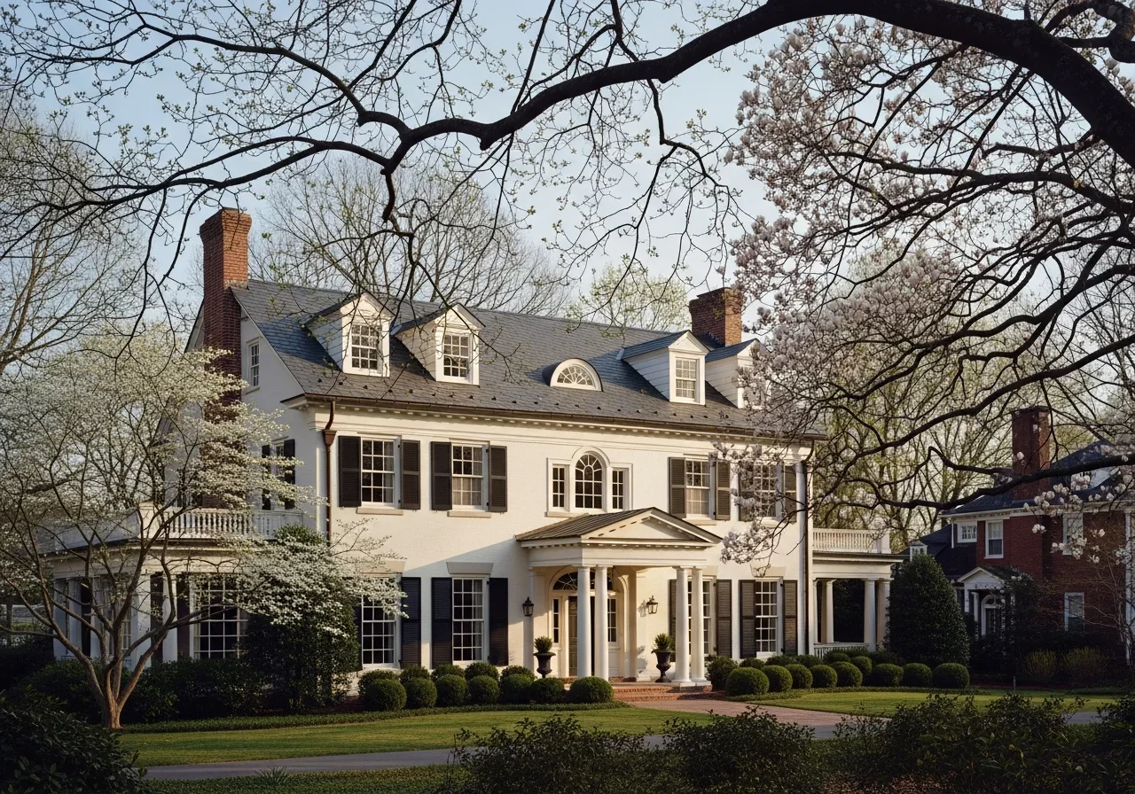 Hayes Barton Raleigh historic home with original plaster walls, fine finishes and 1920s architectural details