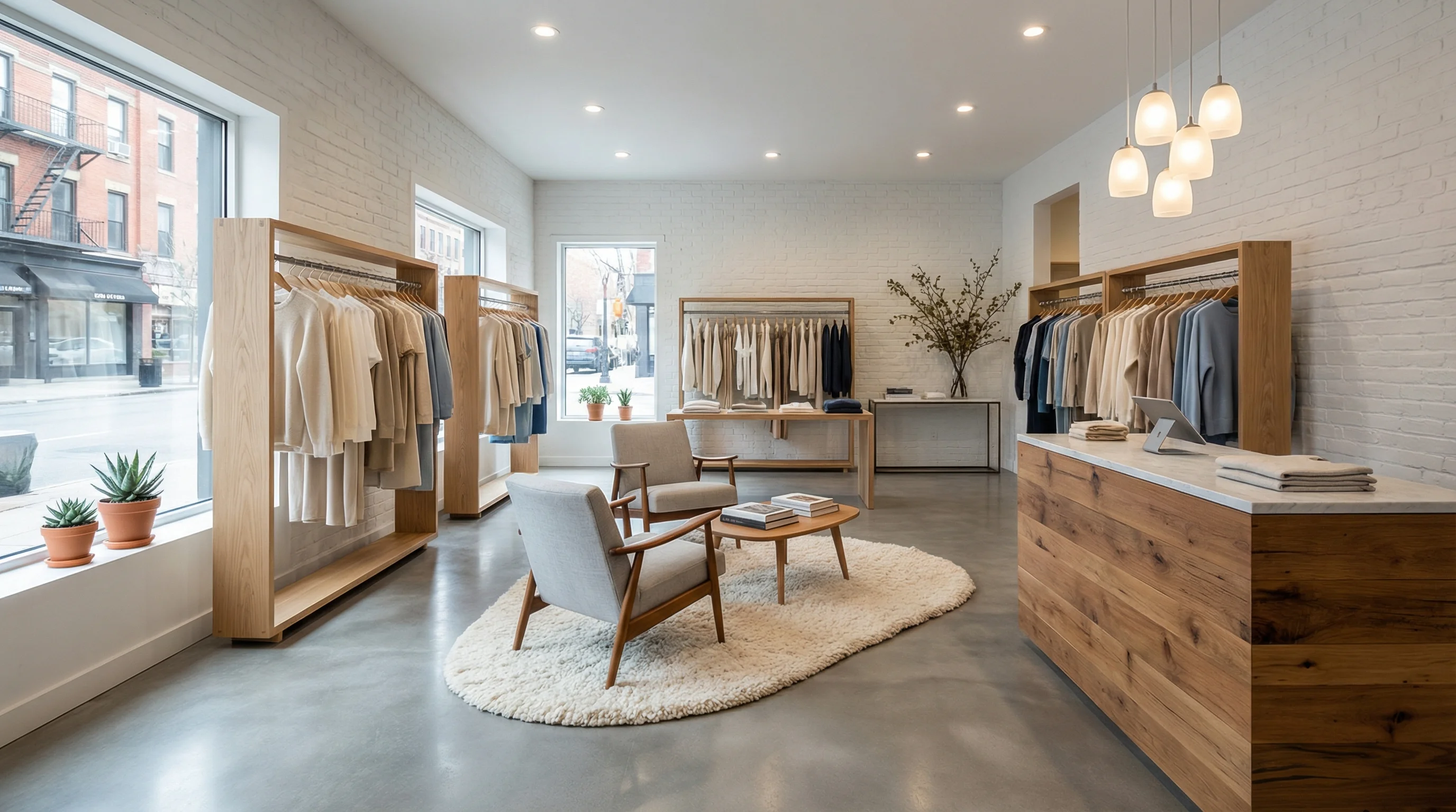 Completed commercial space restoration