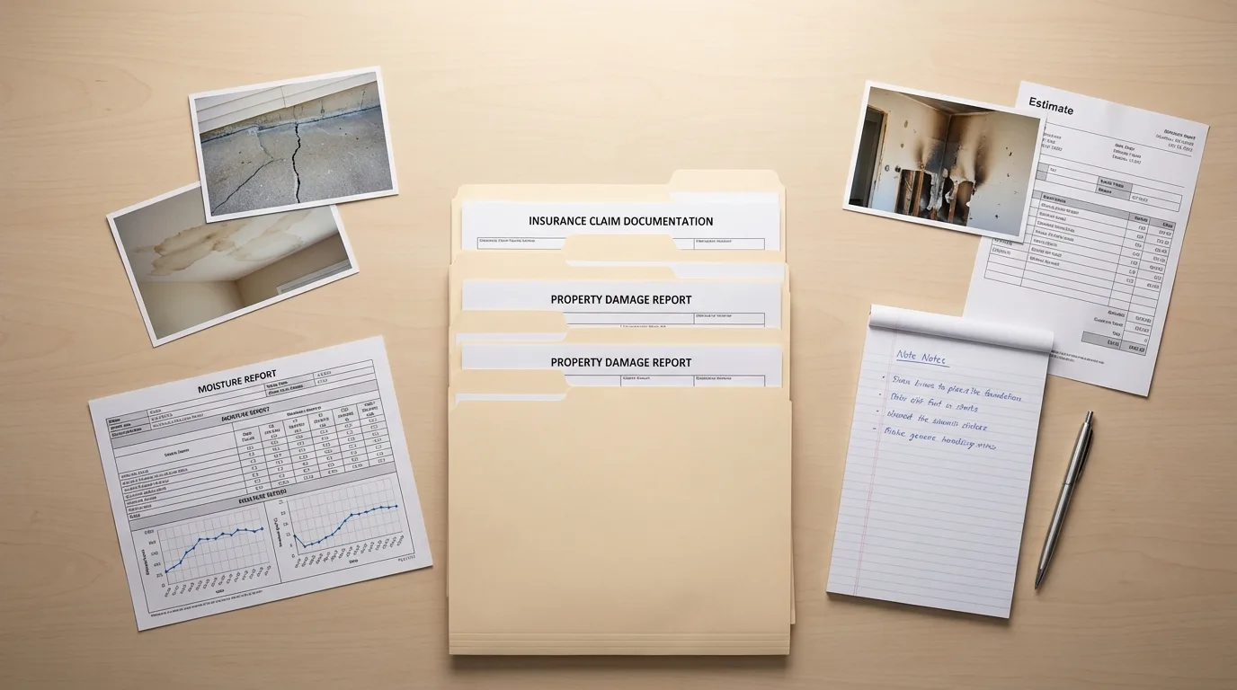 Organized claim documentation