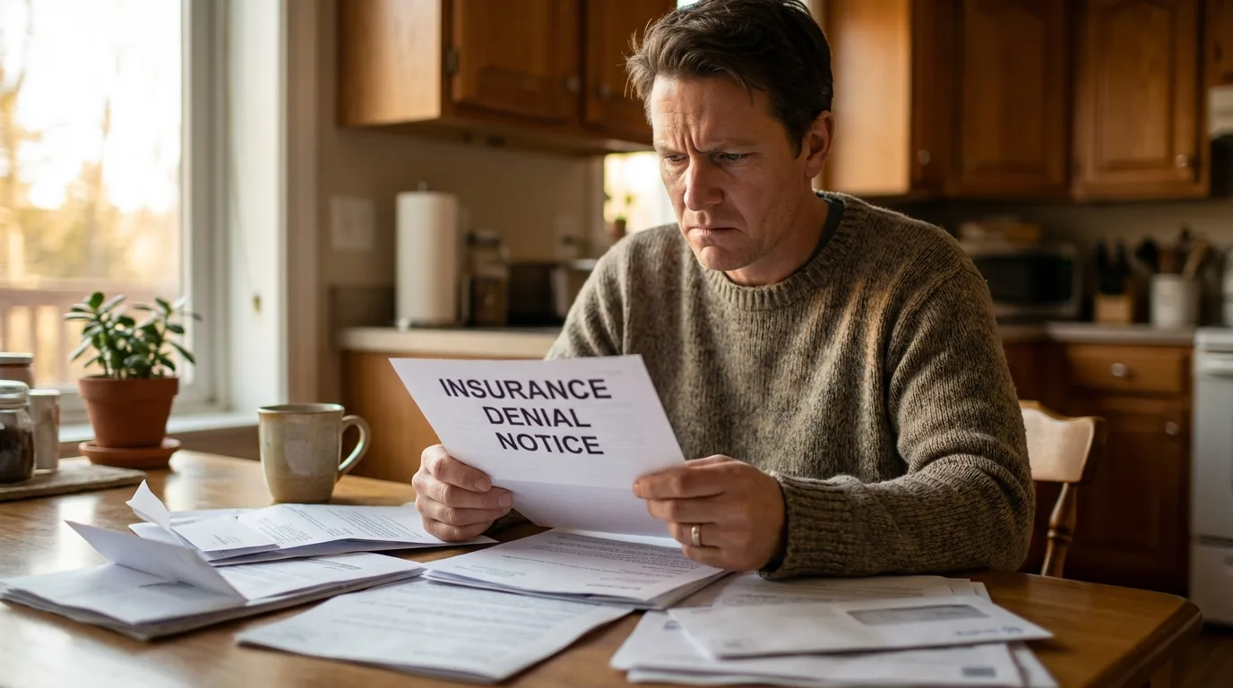 Insurance claim denied - what to do next