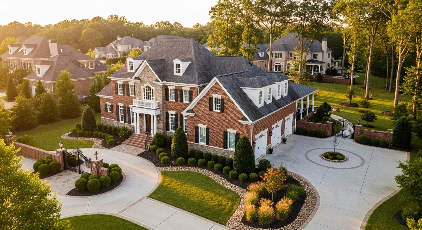 Luxury home reconstruction in Christenbury neighborhood Concord NC with premium finishes