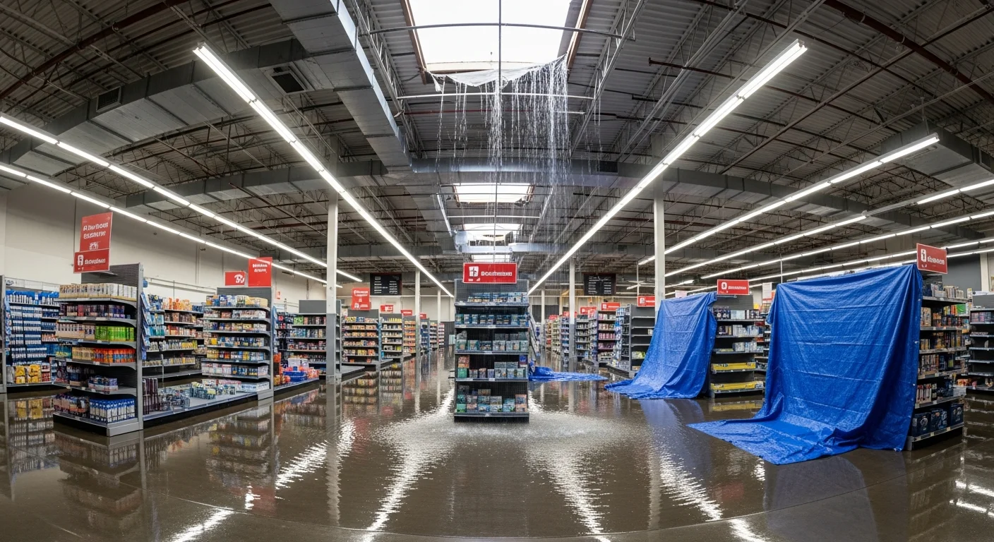 Large commercial restoration project in Indian Trail NC