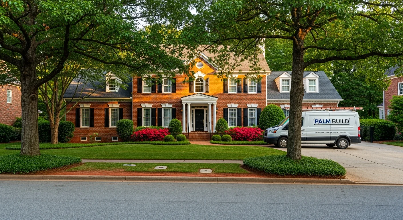 IICRC-certified mold remediation team arriving at a Matthews North Carolina home for crawl space mold inspection