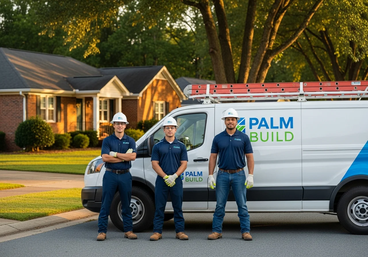 Palm Build restoration team ready to serve Monroe NC homeowners with reconstruction services