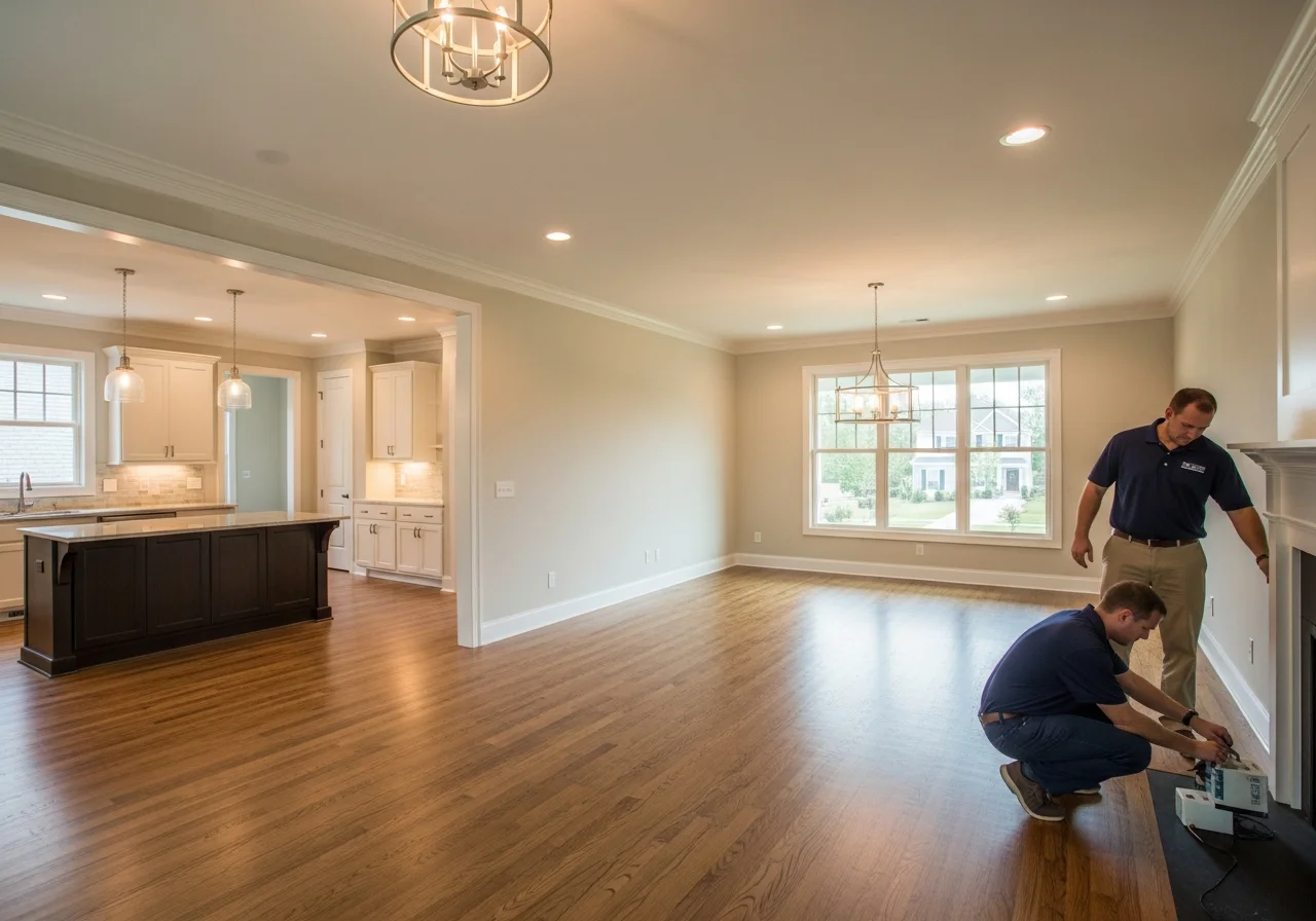 Beautifully restored Mooresville NC home after fire damage reconstruction by Palm Build