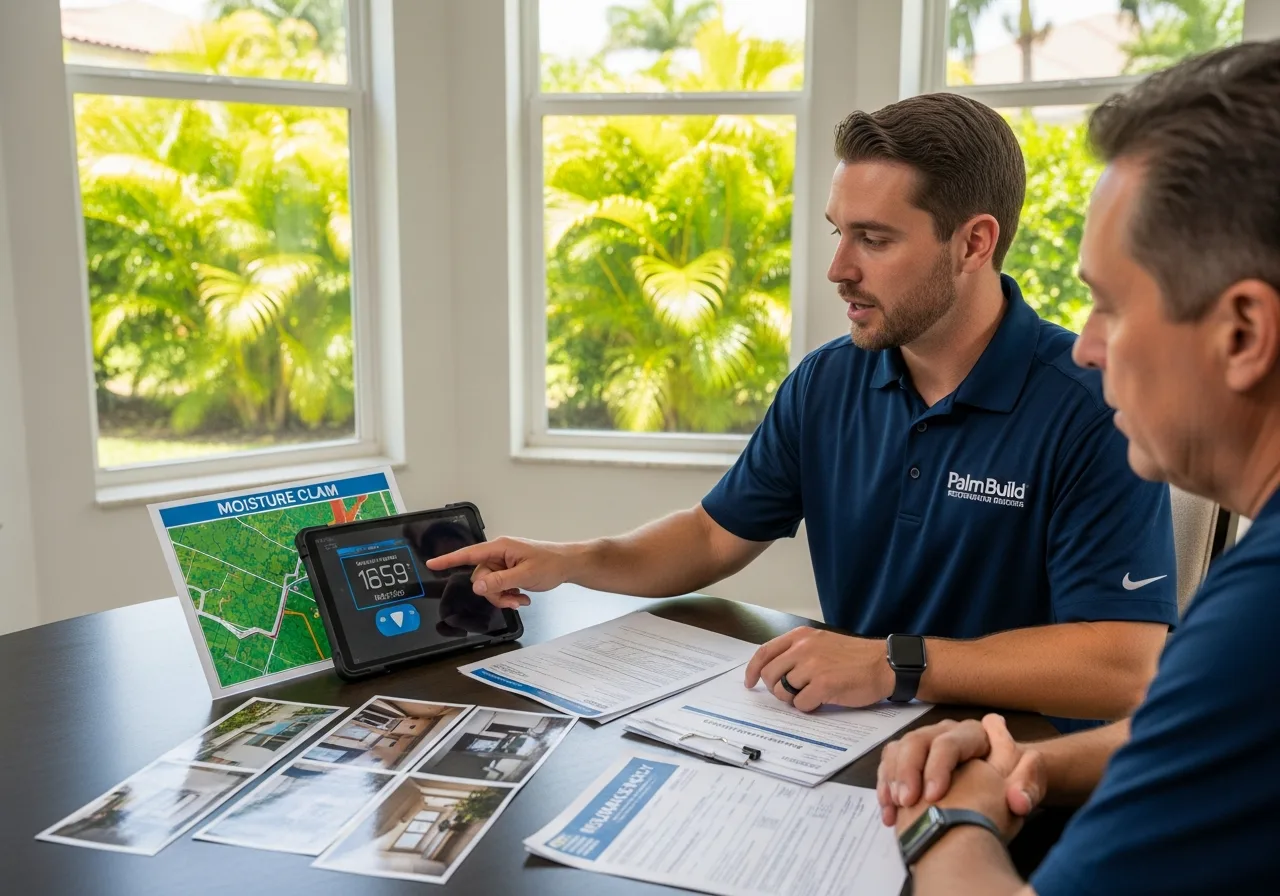 Palm Build insurance claims consultation for Palm Beach Gardens FL reconstruction project